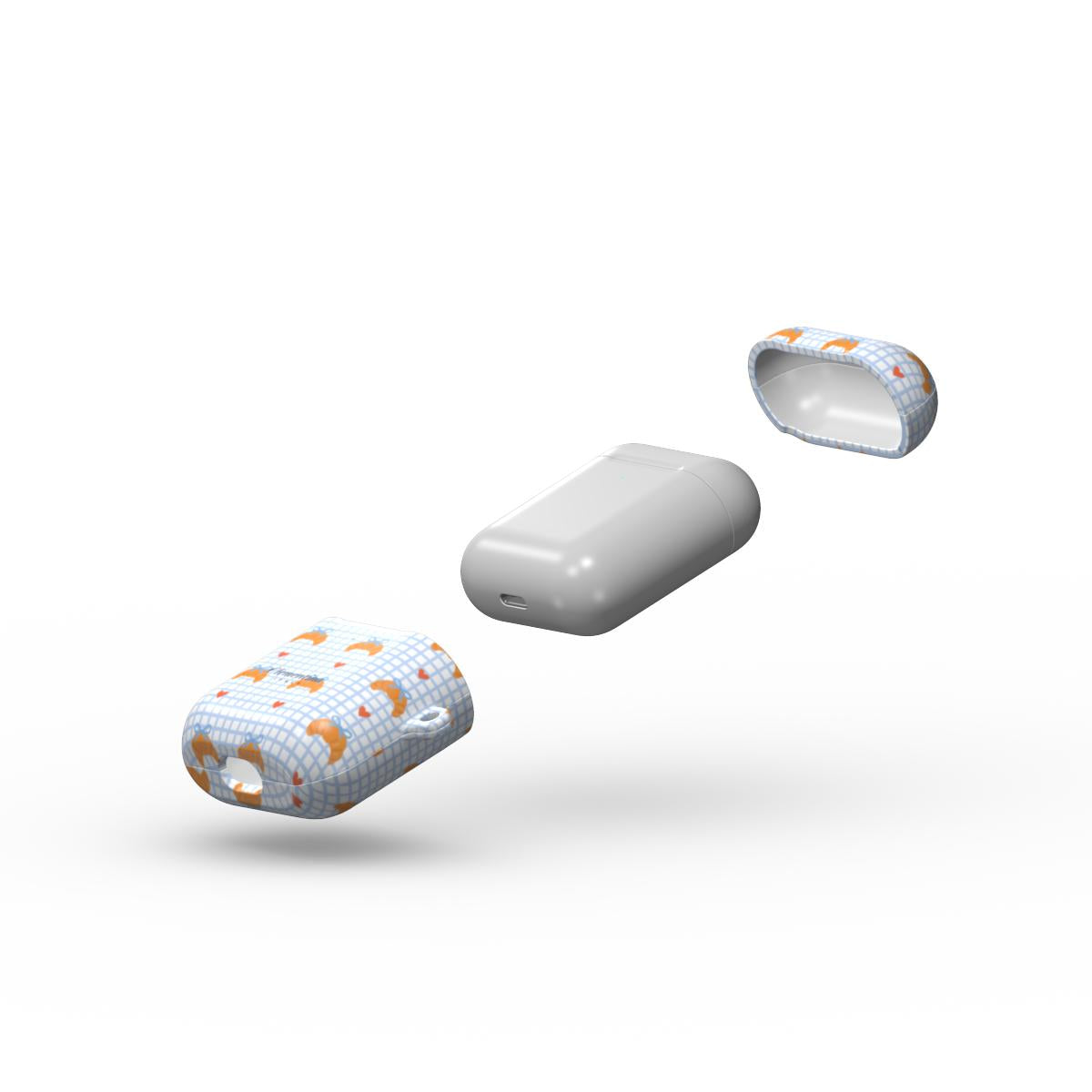 Croissants & Bows Apple AirPods Pro 2 case