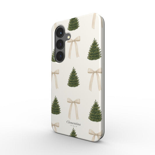 Christmas Trees and Bows Magnetic Tough Phone Case