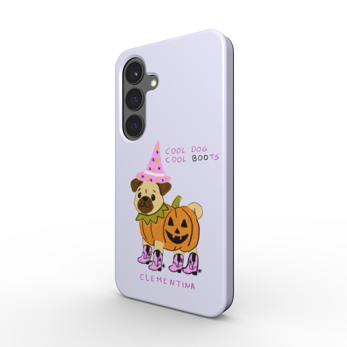 Cool Dog Cool Boots Magnetic Tough Phone Case