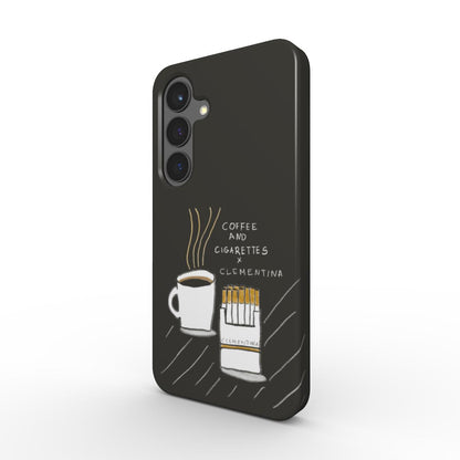 Coffee and Cigarettes Dark Magnetic Tough Phone Case