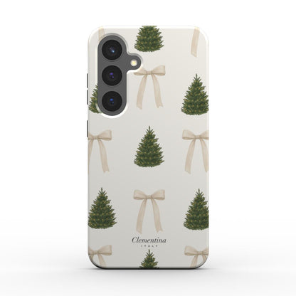 Christmas Trees and Bows Magnetic Tough Phone Case