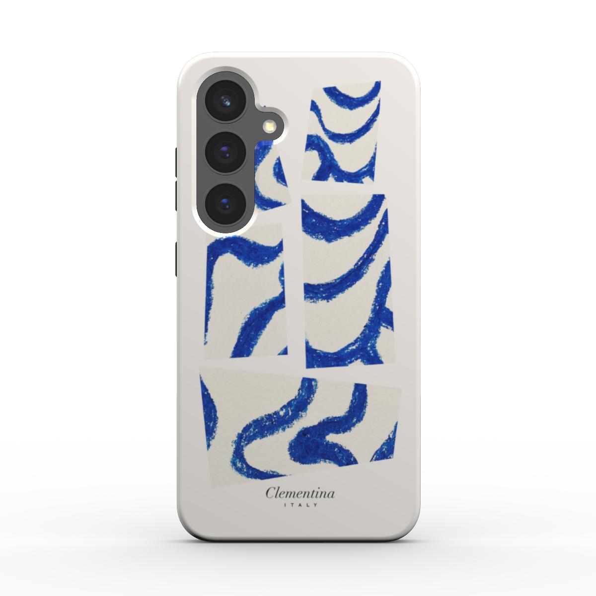 Abstract Wave Magnetic Tough Phone Case
