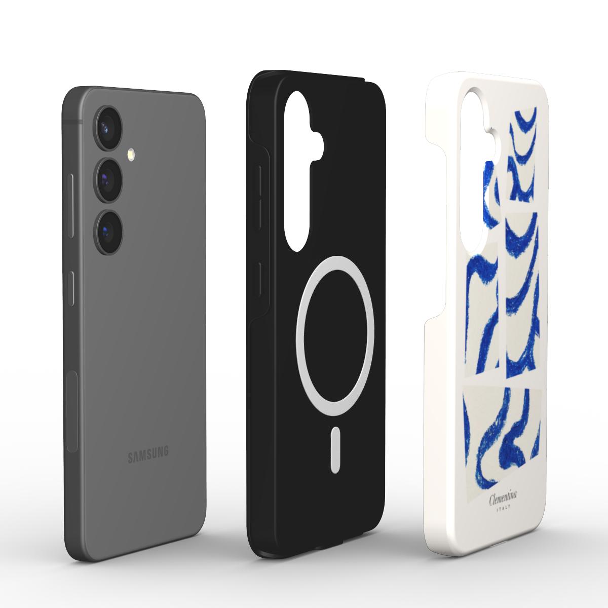 Abstract Wave Magnetic Tough Phone Case