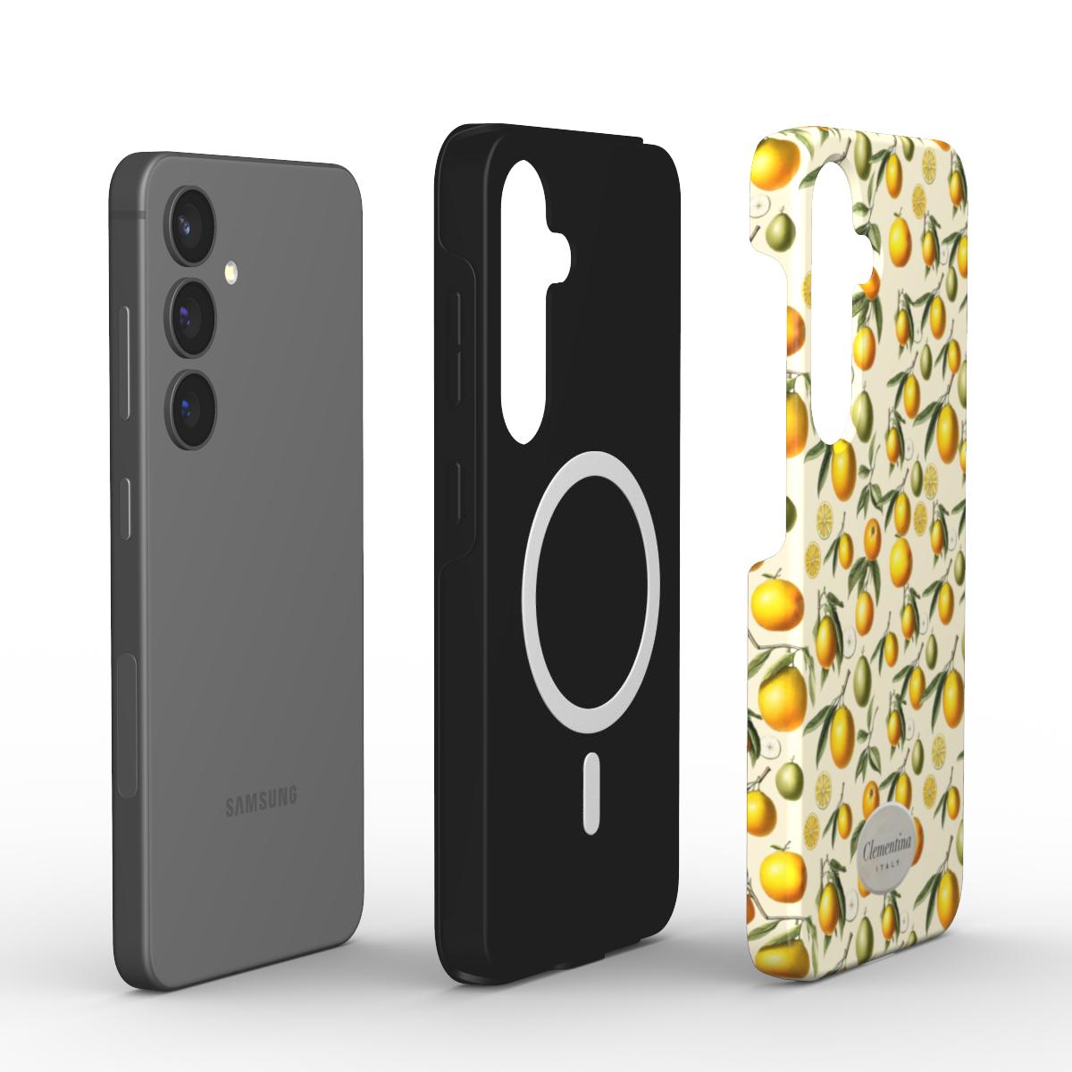 Botanica Lemon Magnetic Tough Phone Case