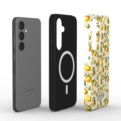 Botanica Lemon Magnetic Tough Phone Case