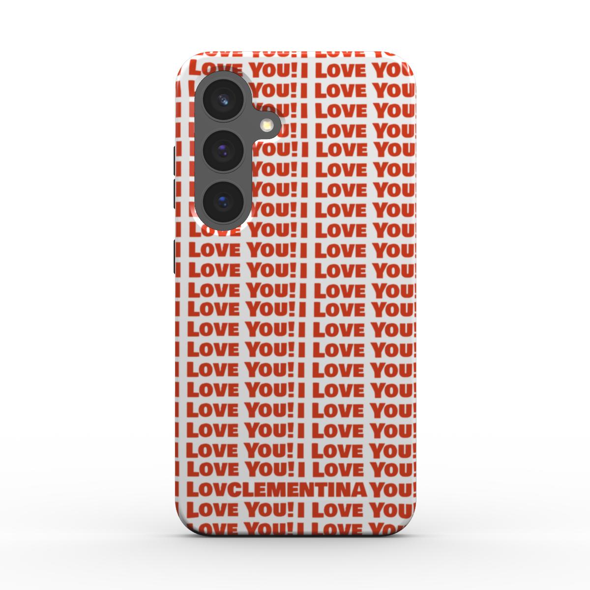 I Love You Magnetic Tough Phone Case