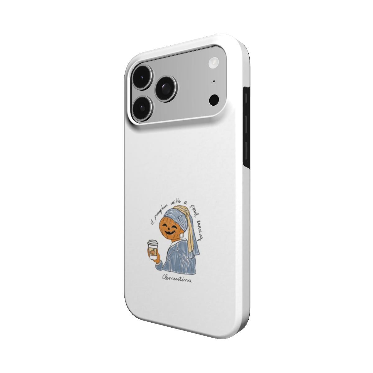 A Pumpkin with a Pearl Earring Tough MagSafe Case