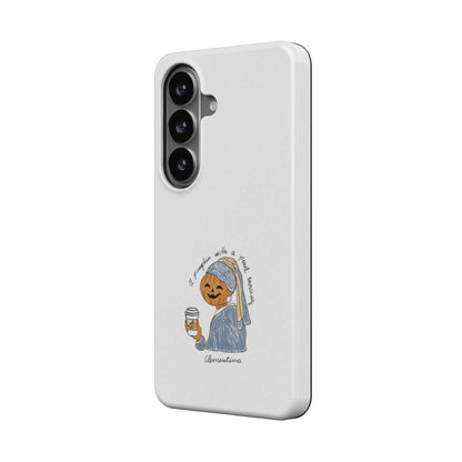 A Pumpkin with a Pearl Earring Magnetic Tough Phone Case