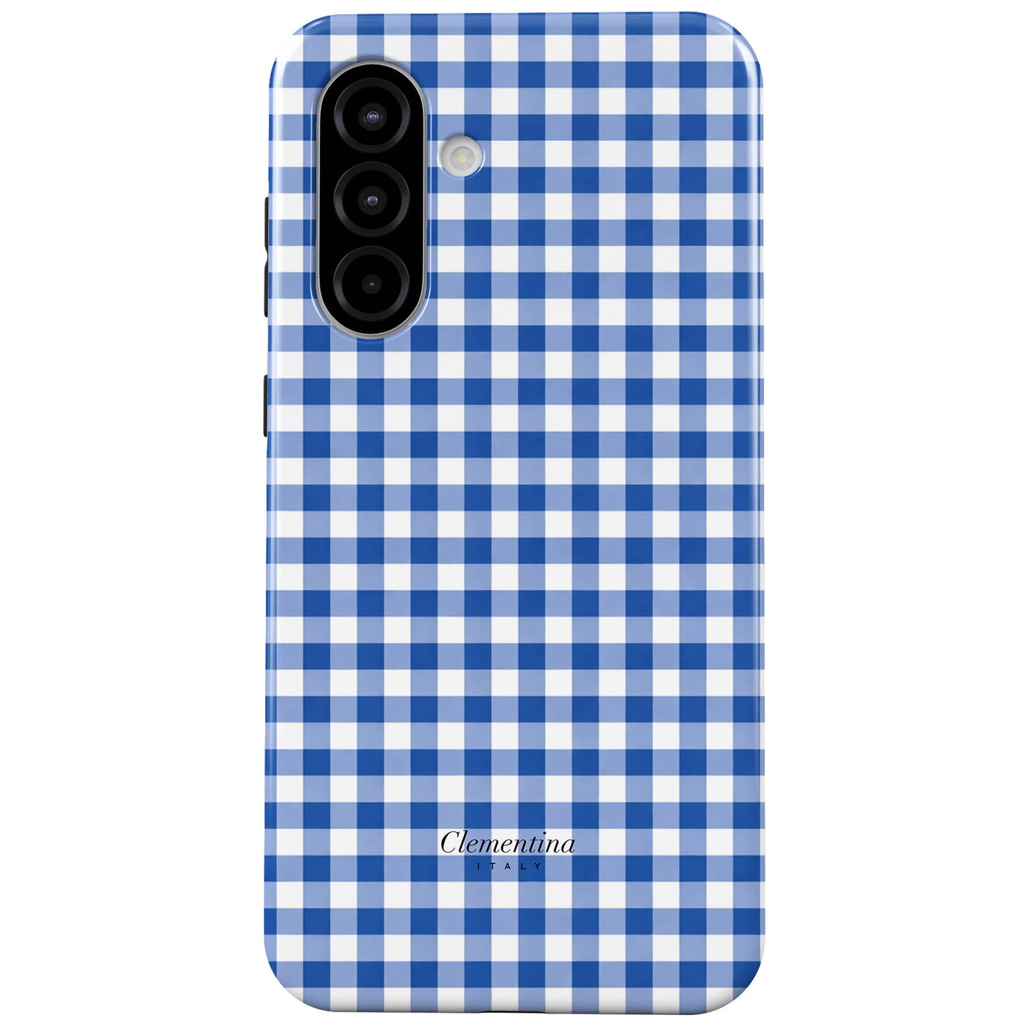 Blue Gingham Tough Case