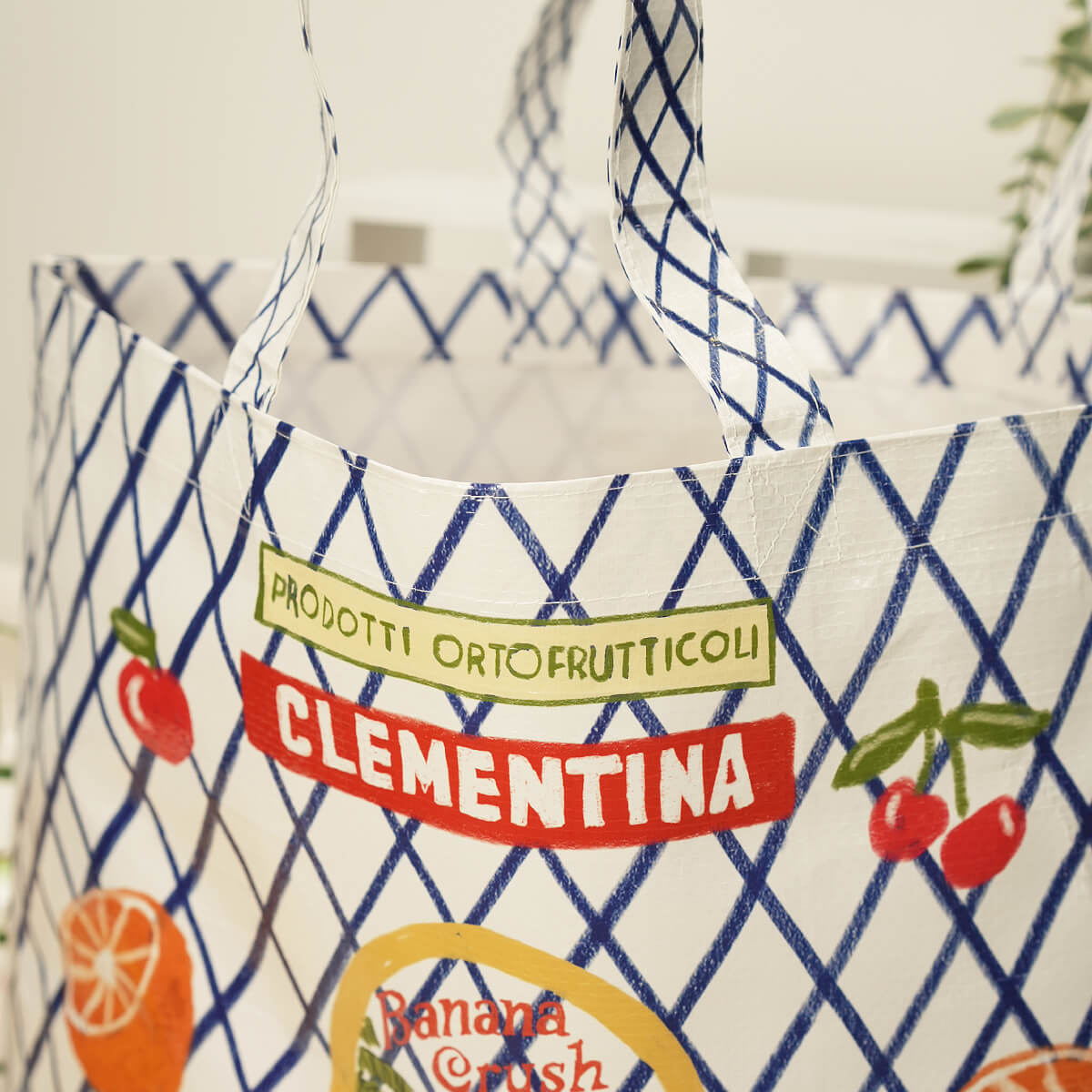 Banana Crush recycled plastic beach bag