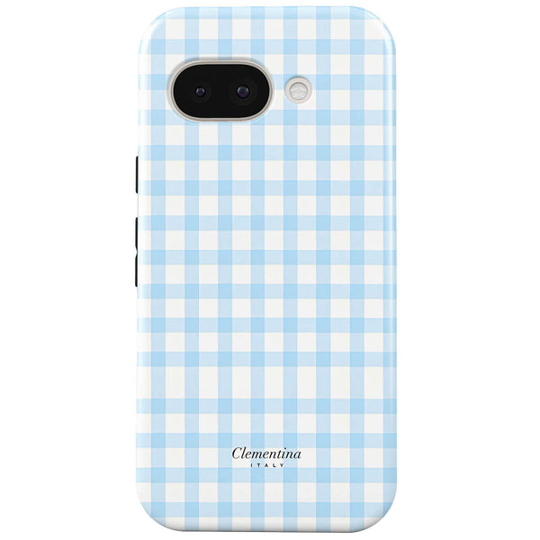 Baby Blue Gingham Tough Case