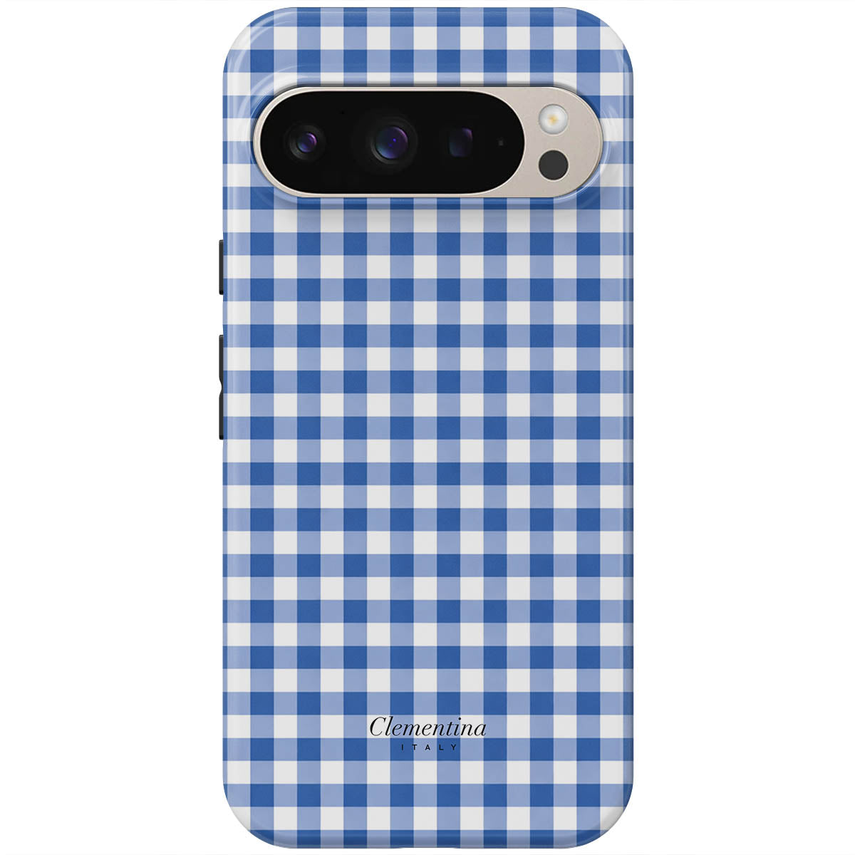 Blue Gingham Tough Case