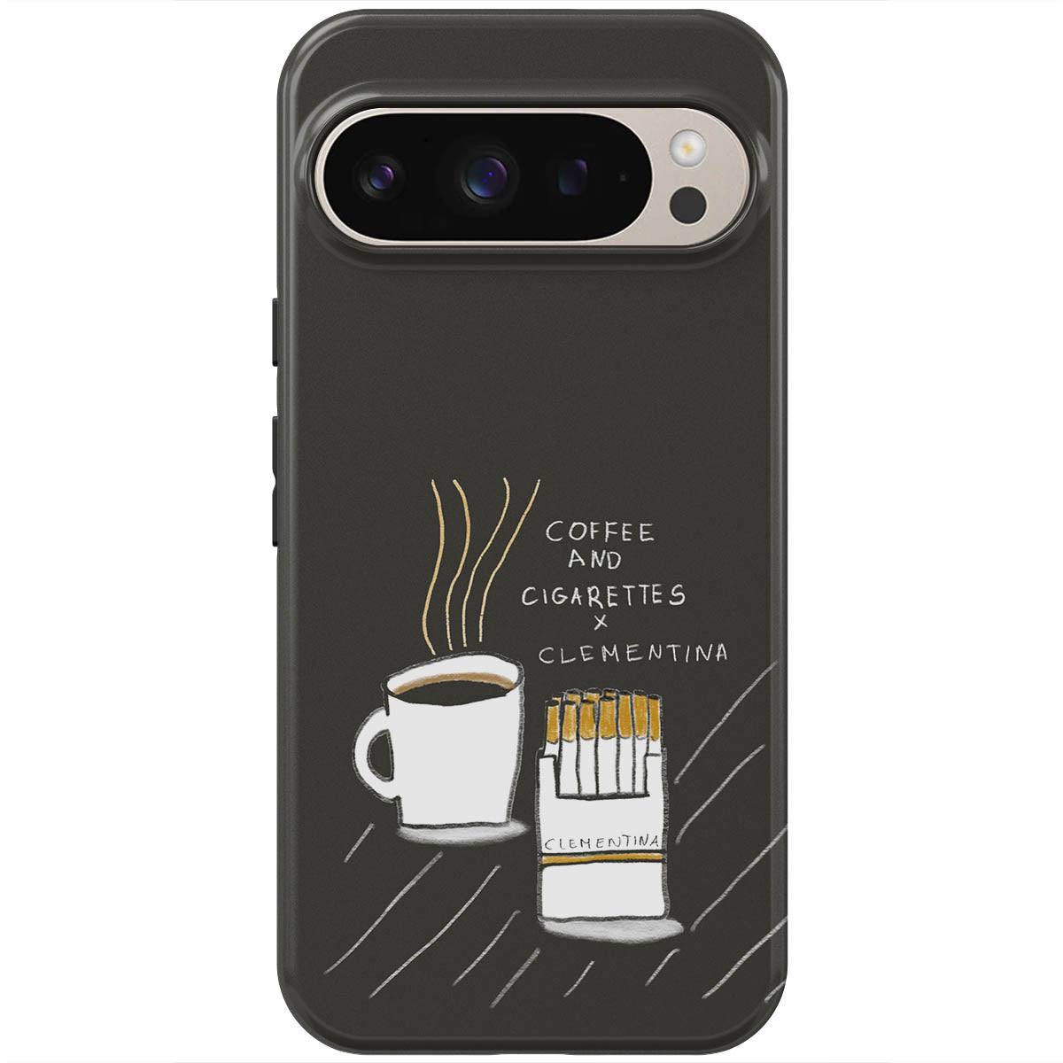 Coffee and Cigarettes Dark Magnetic Tough Phone Case