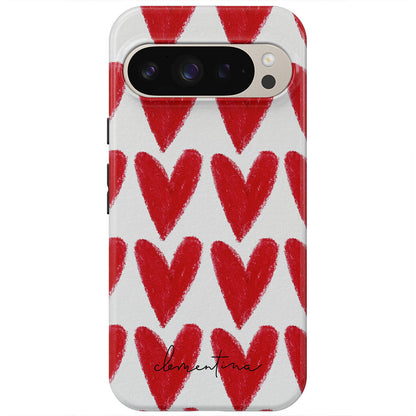 Hearts Tough Case