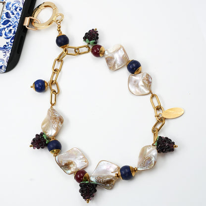 Grape - Phone charm