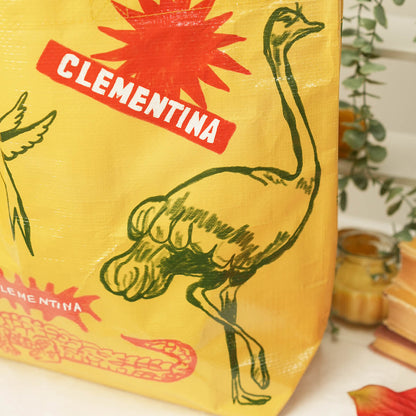 Lotus recycled plastic beach bag