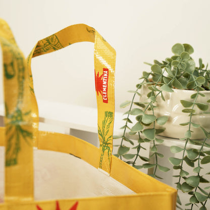 Lotus recycled plastic beach bag