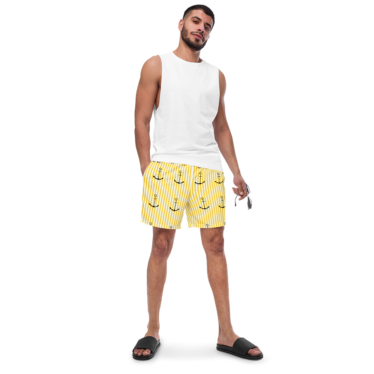 Anchor swimming shorts