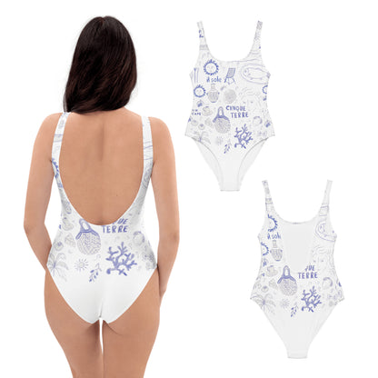 Cinque Terre One-Piece Swimsuit