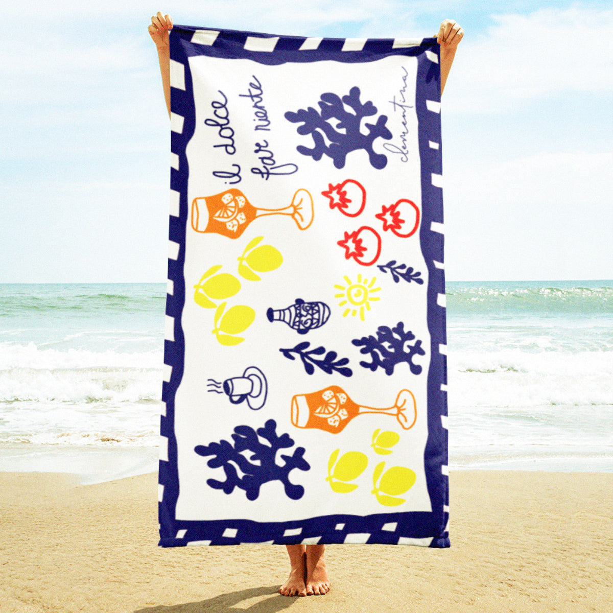 Dolce Far Niente Beach Blanket / Towel