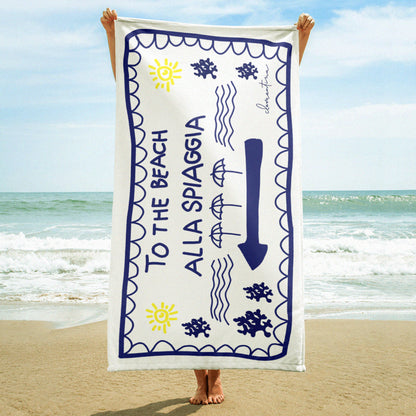 Alla Spiaggia Beach Blanket / Towel