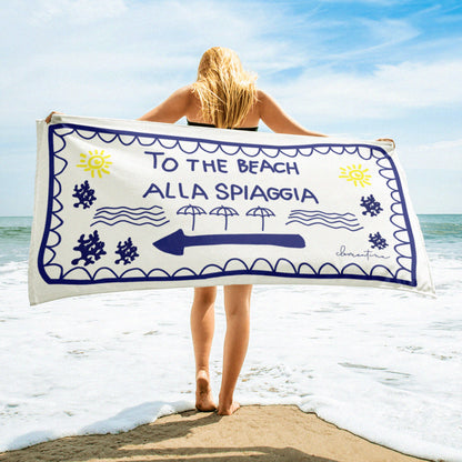 Alla Spiaggia Beach Blanket / Towel