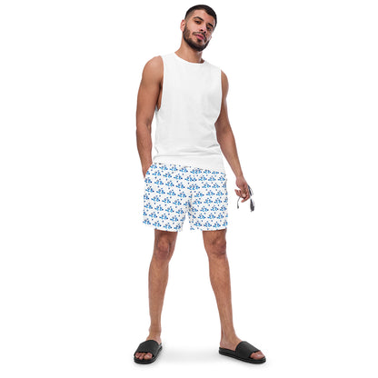 Blue Ornament swimming shorts