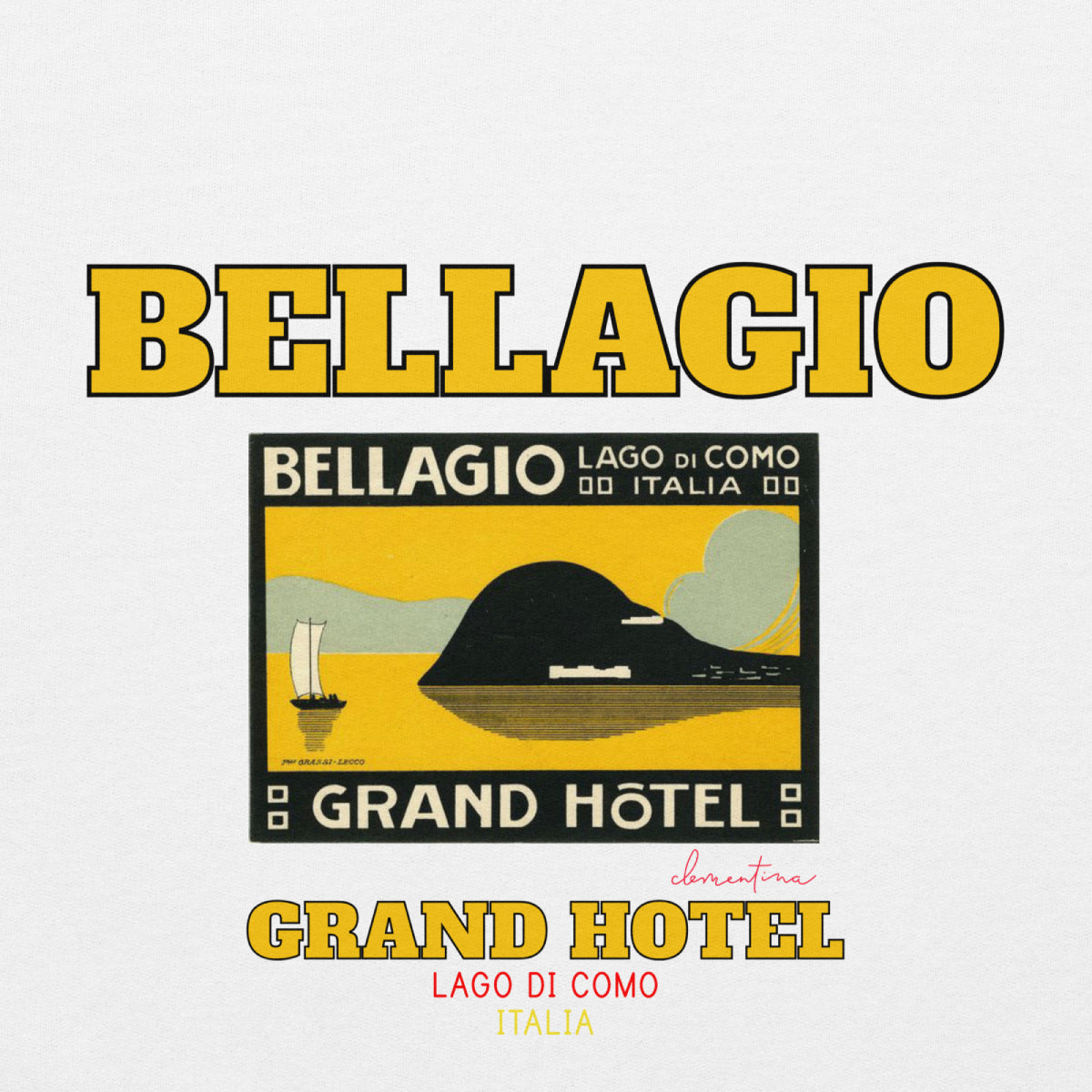 Bellagio Unisex Hoodie