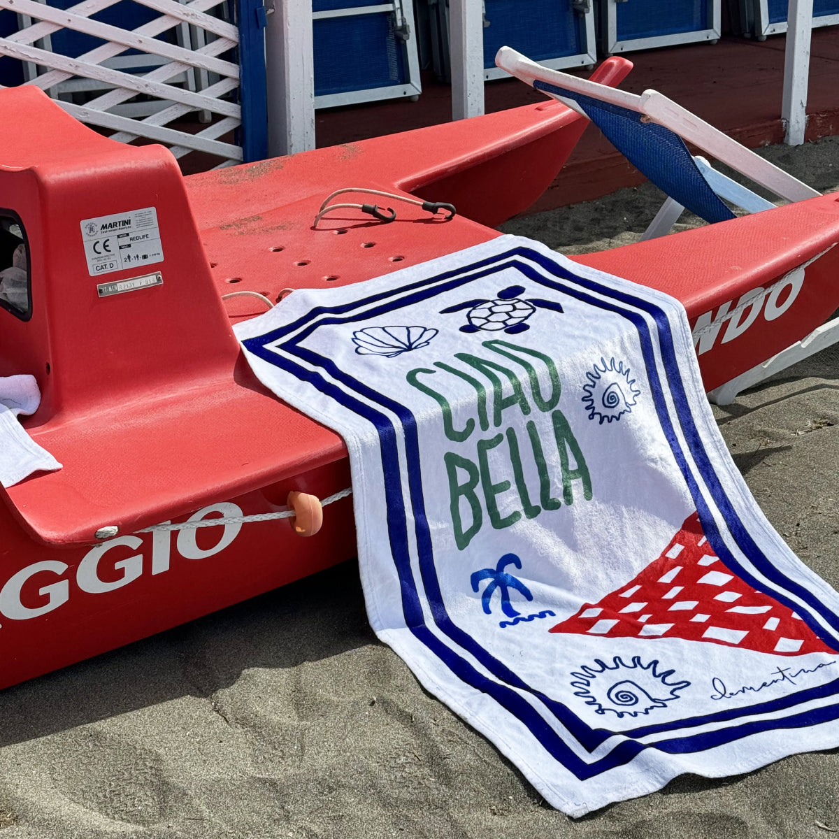 Ciao Bella Beach Blanket / Towel