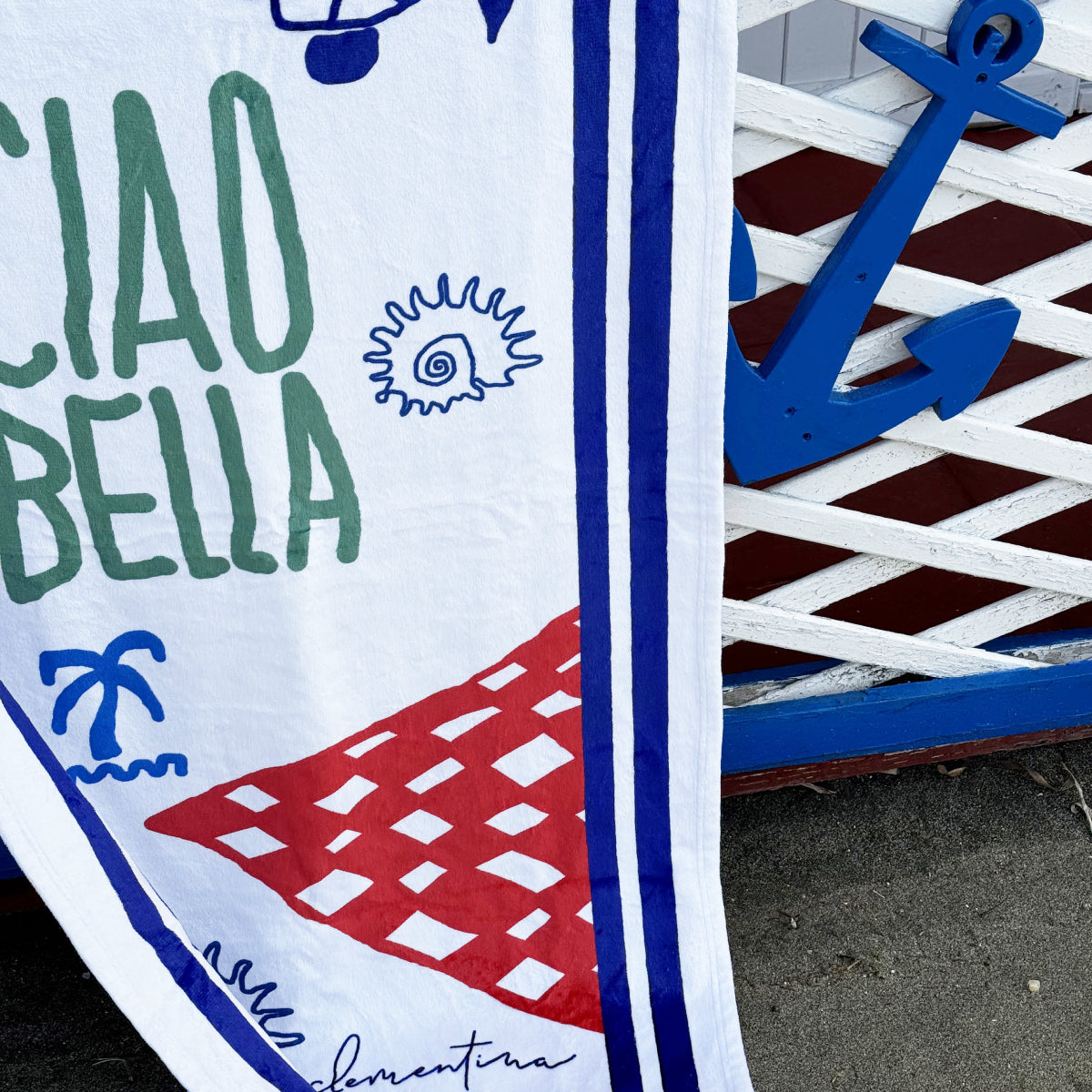 Ciao Bella Beach Blanket / Towel