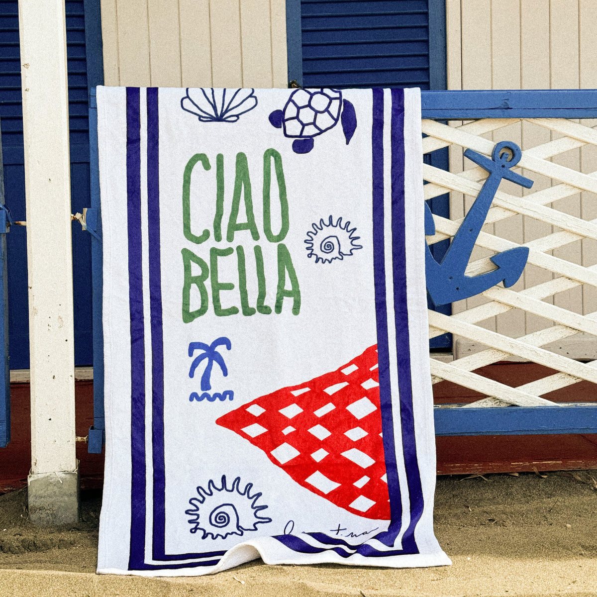 Ciao Bella Beach Blanket / Towel