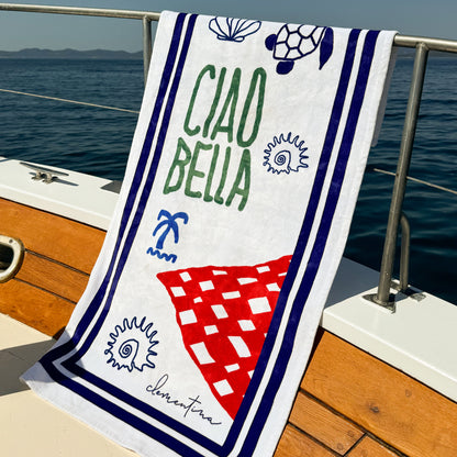 Ciao Bella Beach Blanket / Towel