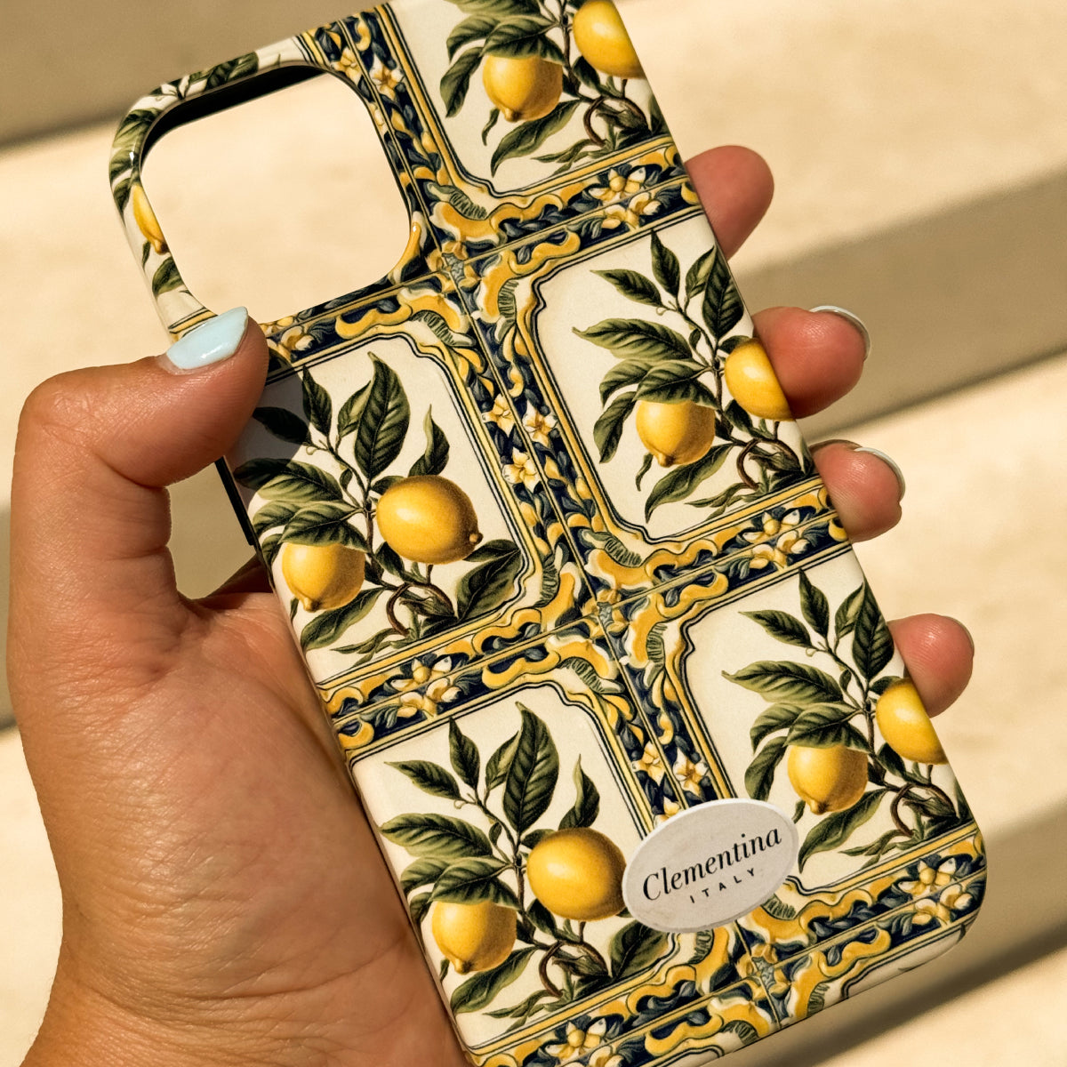 Lemon Tile Tough Case