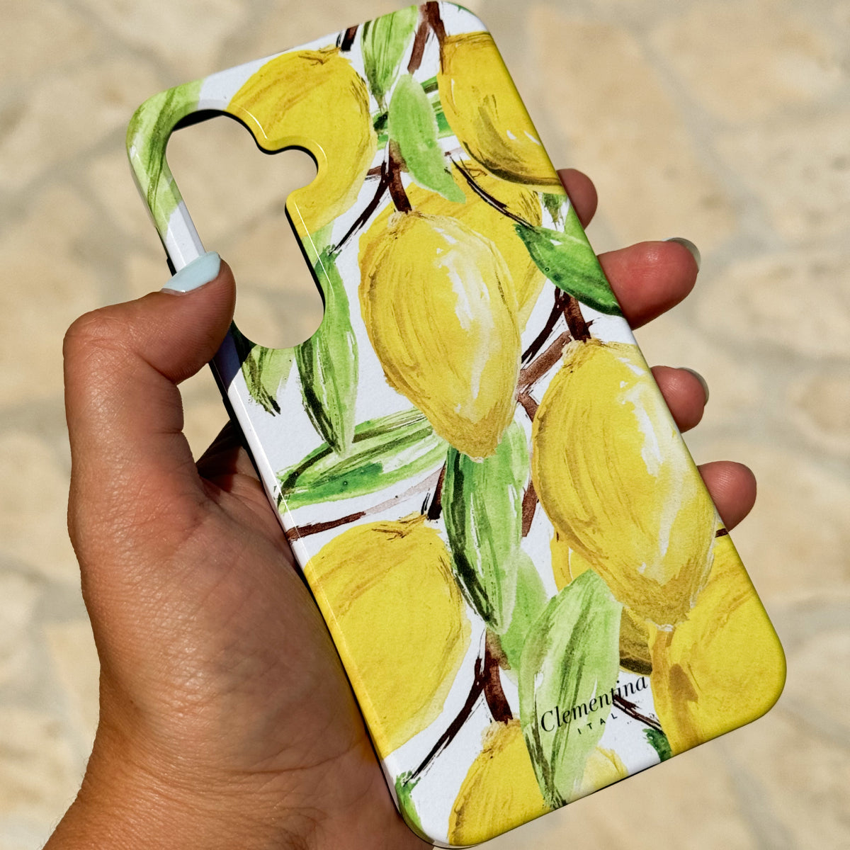 Sicilian Lemons Snap Case