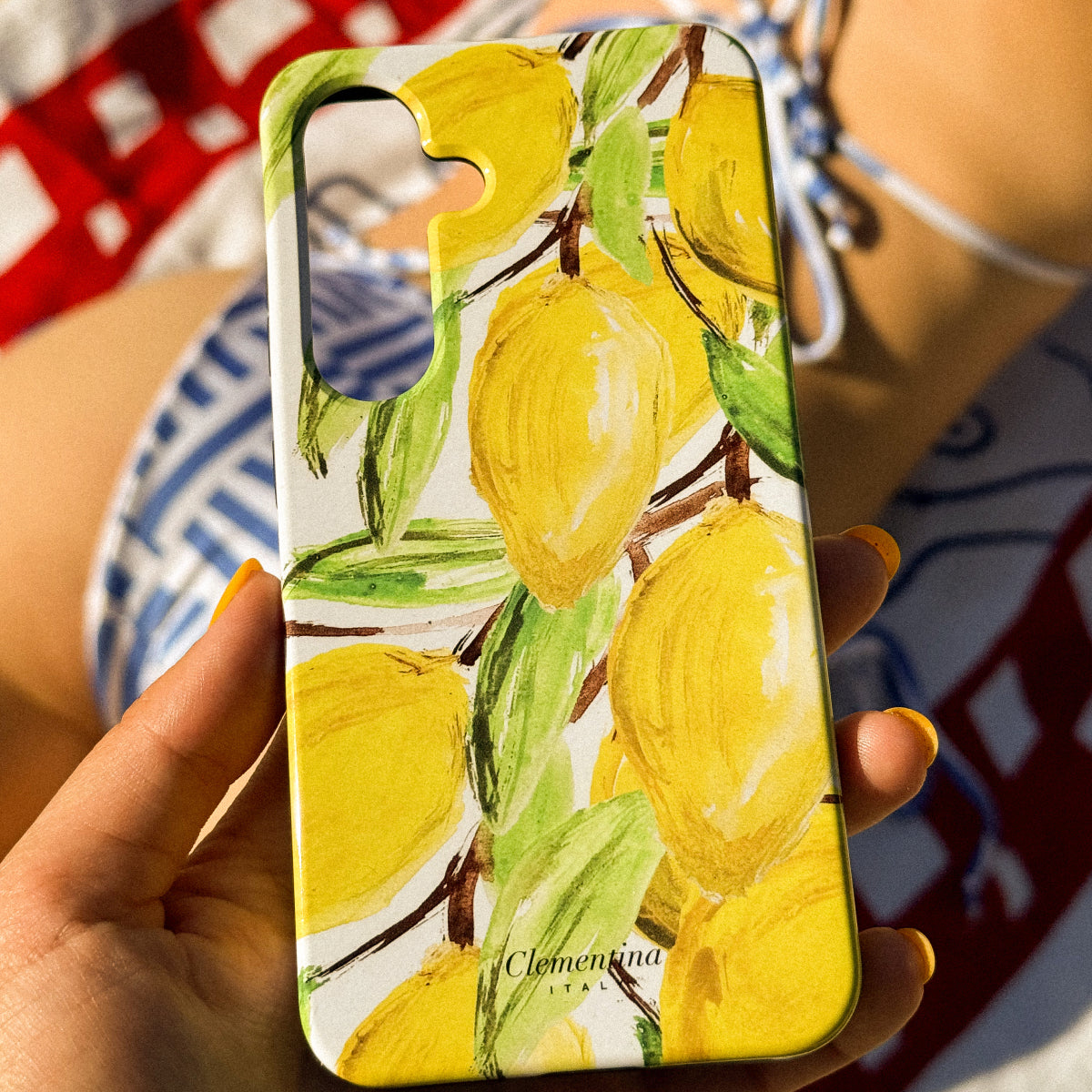 Sicilian Lemons Snap Case