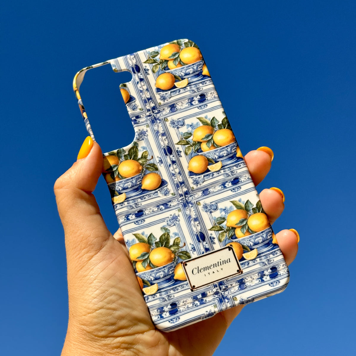 Lemon Majolica Tough Case