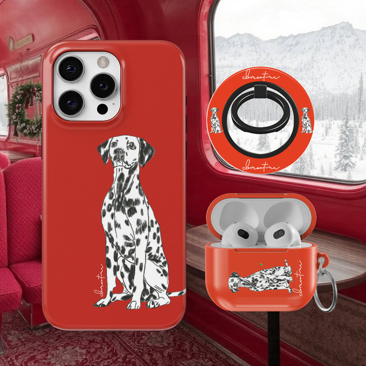 Dalmatian Snap Case