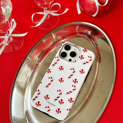 Candy Cane Snap Case