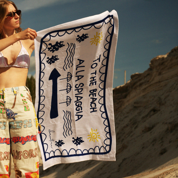 Alla Spiaggia Beach Blanket / Towel
