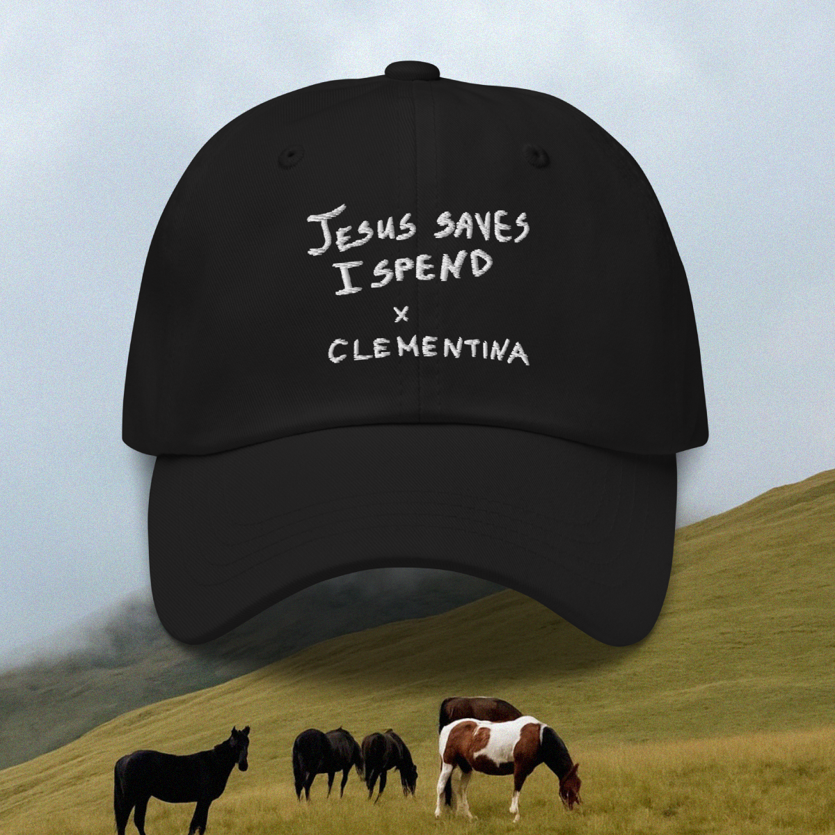 Jesus Saves embroidered unisex hat