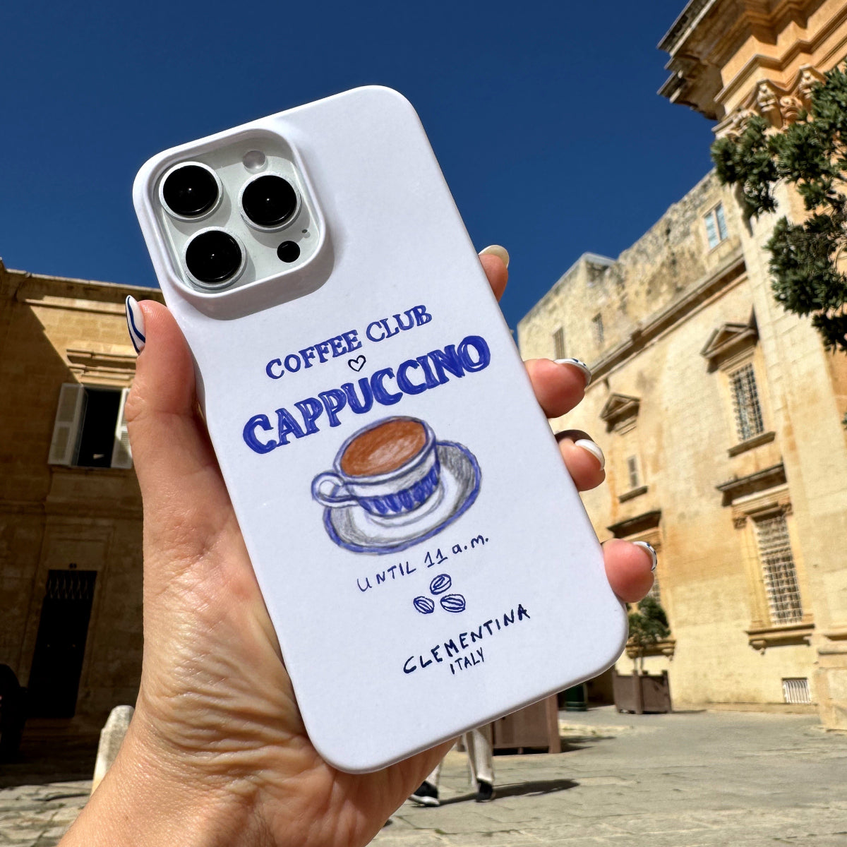 UFOLOGY iPhoneケース good coffee good day Cappuccino Tough Case – Clementina Italy