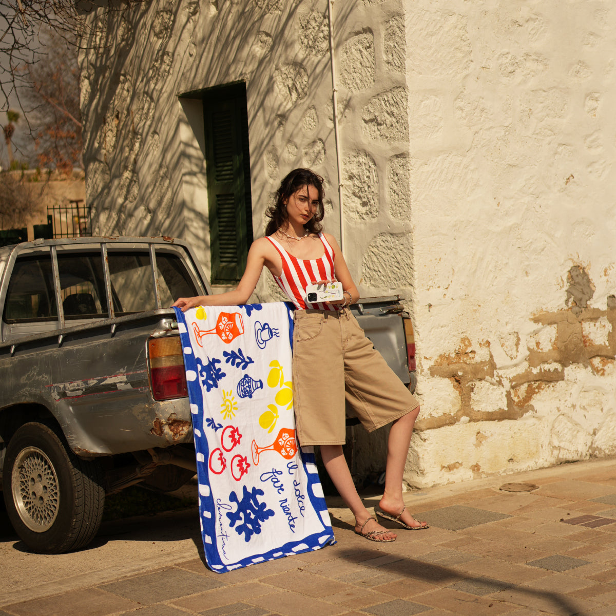 Dolce Far Niente Beach Blanket / Towel