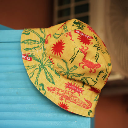 Lotus bucket hat