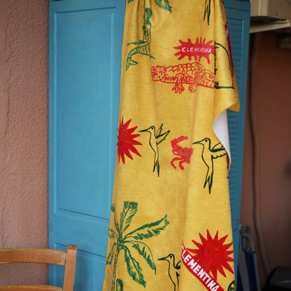 Lotus Beach Blanket / Towel