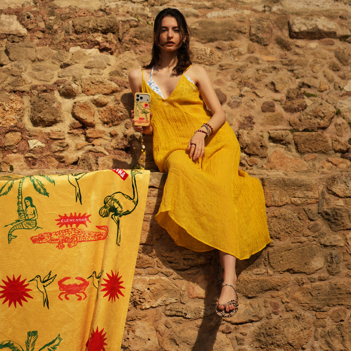 Lotus Beach Blanket / Towel