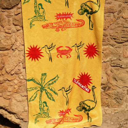 Lotus Beach Blanket / Towel