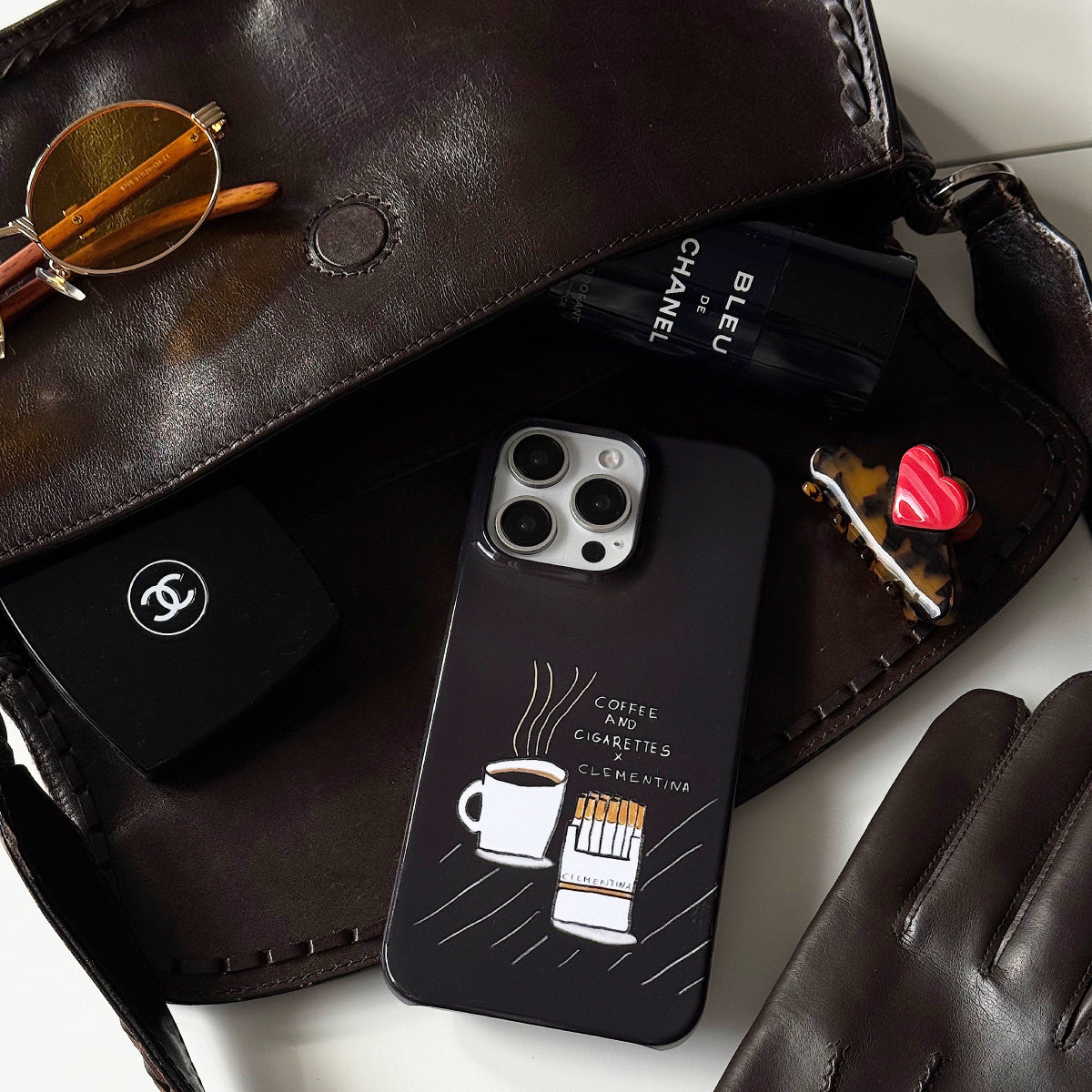 Coffee and Cigarettes Dark Tough Case