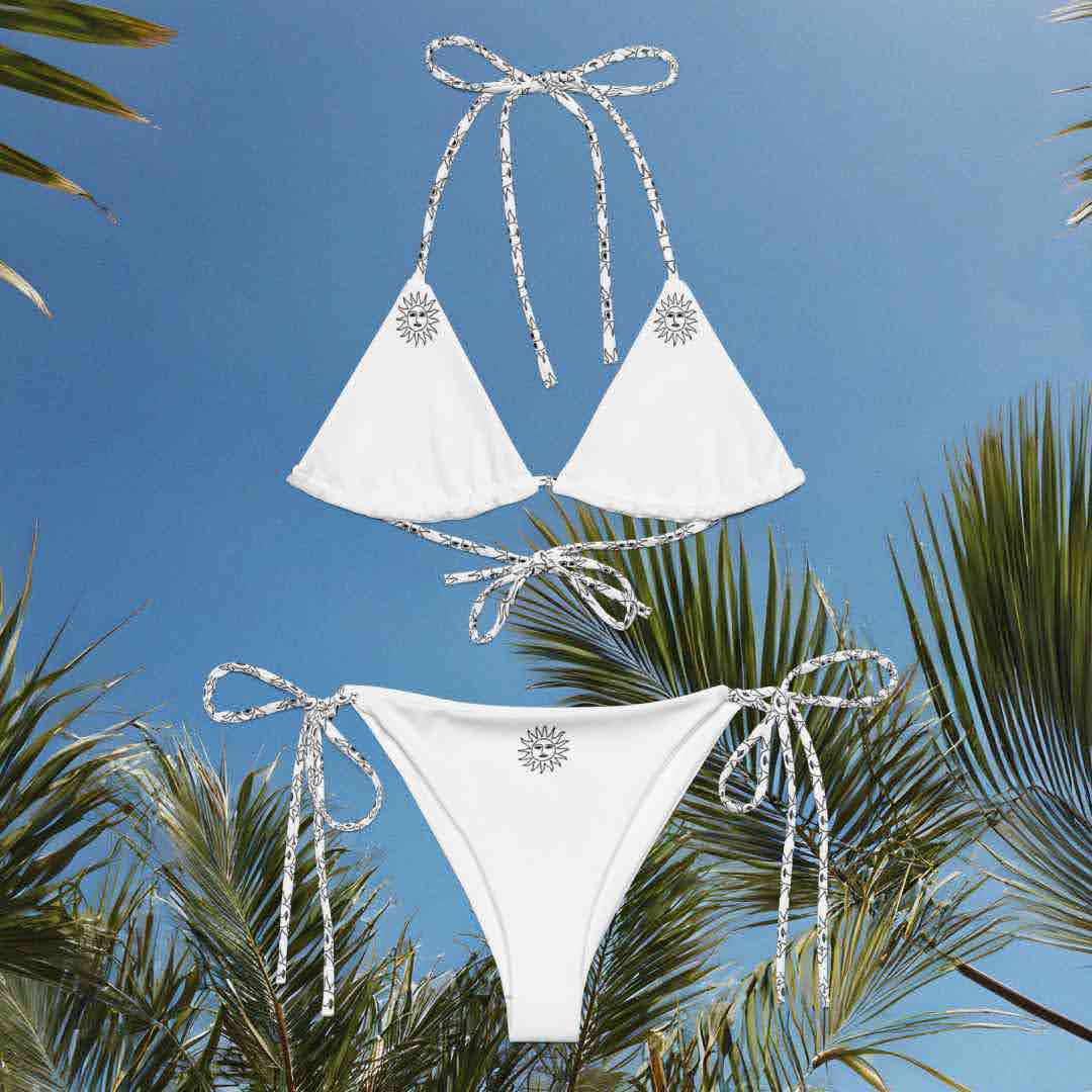 Bianco two-piece bikini set