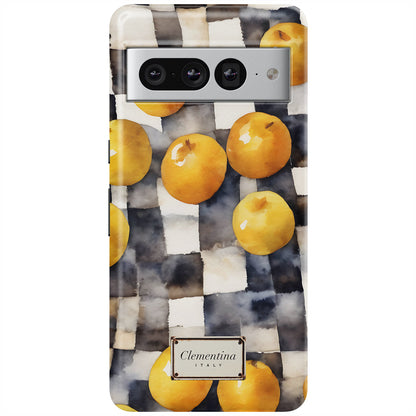 Gingham & Citrus Tough Case