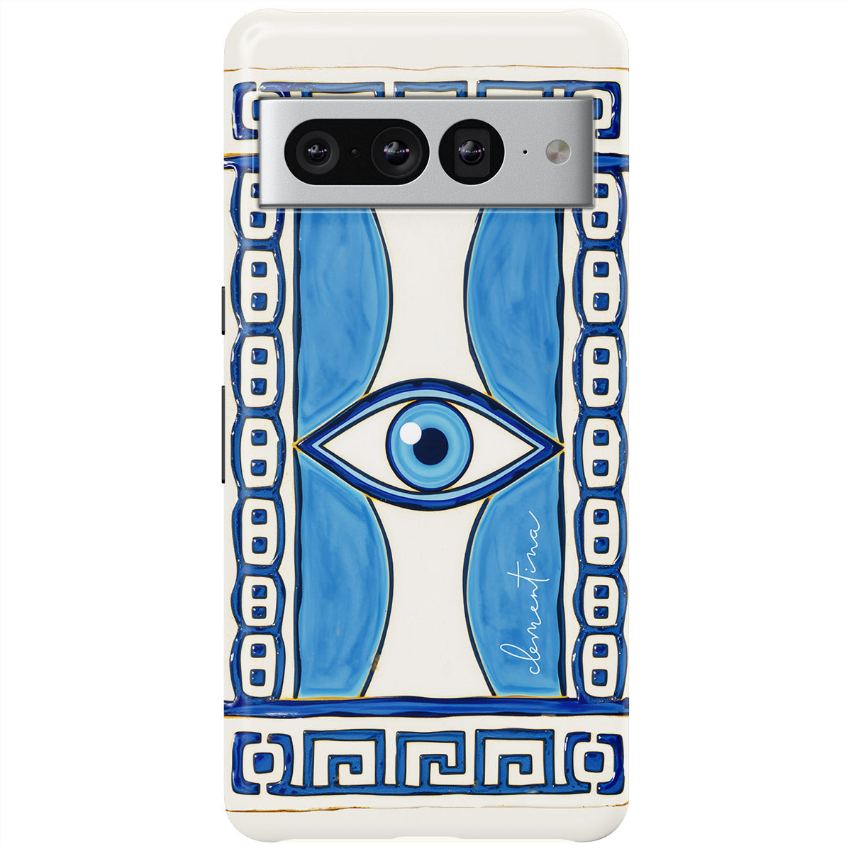 Greek Eye Snap Case